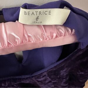 Velvet Top in Purple